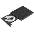 Portable USB 3.0 Black Tray Type External DVD-RW Max.24X High-speed Data Transmission for Win XP Win