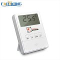 EARYKONG Temperature Detector 433MHz Wireless With LCD Screen 1527 Chips Real-time Display For Home