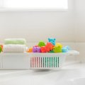 Honana BX-592 Adjustable Kids Bathtub Shower Toy Organizer Basket Retractable Storage Holder