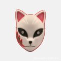LED Luminous Mask Halloween Flash Mask Japanese Animation Dance Props EL Luminous Cat Face Mask