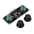 JoyStick 2 Channel PS2 Game Rocker Push Button Module Geekcreit for Arduino - products that work wit