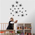 KST-5 Halloween PVC Wall Stickers Spider Living Room Bedroom Decoration Wall Stickers