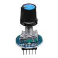 3pcs Rotating Potentiometer Knob Cap Digital Control Receiver Decoder Module Rotary Encoder Module G