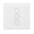 Smart Switch Dimmer Wi-Fi Light Switch Touch Wall Socket Switch Panel Work with Amazon Echo and Goog