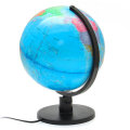 10" World Earth Globe Map Geography LED Illuminated for Desktop Decoration Education Kids Gift
