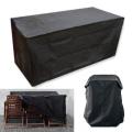 IPRee 4FT 123x61x72CM Outdoor Trestle Table Anti-dust Cover Waterproof Desk Chair Protector