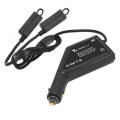 YX 3-in-1 Dual Battery Remote Car Charger USB Port Charging Hub for DJI Mavic Air 2 RC Drone