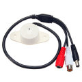 Professional Sound Waterproof Microphone Mic Connector for Security CCTV Camera System