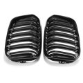 Gloss Black Front Kidney Grill Grille For BMW F20 F21 1 Series 15-17