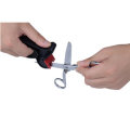 2 In 1 Handheld Cutter Scissor Blade Sharpeners Kitchen Sharpening Stone Dual Sim Card Slot Grindsto