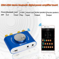 XY-KA15H 20W+20W Stereo bluetooth 5.0 + AUX + U Disk + Sound Card Power Amplifier Board  Speaker Aud