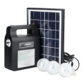 Solar Power Radio Panel Generator LED Light USB Charger System FM Outdoor Garden Decorative Night Li