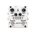JOYO D-SEED II Stereo PingPong Effect Guitar Pedal Delay Looper Function Tape Recording Simulation C