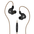 KBEAR KS2 DD+BA In Ear Earphone With 0.78mm Pin TFZ Earbuds HIFI S... (TYPE: WITHMIC | COLOR: BLACK)