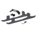 ALZRC Devil 380 420 FAST RC Helicopter Part Carbon Fiber Landing Skid Set Black