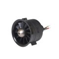 FMS 80MM Ducted Fan EDF 12 blade With 6S 3280-KV2100 Motor 3500g Thrust for Fixed Wing RC Airplane J
