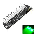 8 Bit 5mm F5 Bright Board LED Green Light Module Geekcreit for Arduino - products that work with off