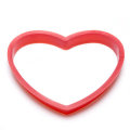 6pcs/set Heart Shaped plastic Cake mold cookie cutter biscuit stamp Sugarcraft cake decorations