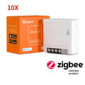 10pcs SONOFF ZBMINI Zigbee3.0 Two-Way Smart Switch APP Remote Control via eWeLink Support SmartThing