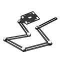 Aluminum Alloy 25/40/45/55/75mm Multi Angle Tool Six Folding Universal Ruler Tile Hole Measure Tool