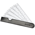 XIEHAIGE Fan Scale 1:10 Design Scale Straight Ruler For Engineering