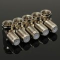 5PCs 90 Degree F Male To F Female Connector Adapter Coaxial Cable RG6 RG59