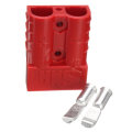 Excellway 50A 8AWG Battery Quick Connector Plug Connect Terminal Disconnect Winch Trailer Red