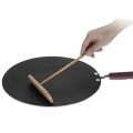 30CM Aluminum Flat Crepe Maker Pan Non Stick Baking Pancake Pan Frying Griddle