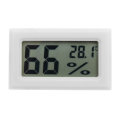 Mini LCD Digital Thermometer Hygrometer Fridge Freezer Temperature Humidity Meter White Egg Incubato