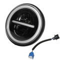 7 Inch DRL LED Headlight Hi/Lo Beam Halo Turn Signal Lamp For Harley/JEEP/Wrangler Car Truck Motorcy