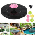 7V 1.4W Solar Powered Water Fountain Pumps Floating Fountains Home Pond Garden Decor