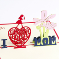 3D Stereoscopic Handmade Greeting Cards Mother`s Day Holiday Wishes Card