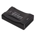 SCART to RF Coax Video Converter Adapter SCART Digital Signal to RF Analog Signal For DVD/Blu-ray Pl