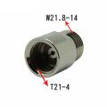 Adapter Converts Soda Stream SodaStream Club CO2 Cylinder Tank T21-4 to W21.8-14