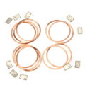10Pcs NFC Coil UID Changeable RFID Card with Block Writeable Chip for 1K S50 13.56Mhz NFC Card