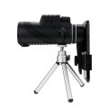80X Phone Telescope Set Adult HD Monocular with Tripod + Phone Adapter for Travel Bird Watching Camp
