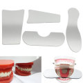 4pcs Dental Oral Clinic Orthodontic Kit Stainless Steel Photographic Glass Mirror Dental Reflector