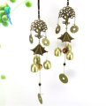 Wind Chimes Alloy Pendant Hanging Ornament Home Outdoor Garden Fortune Tree