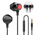 Bakeey Universal Music Headset Half-in-ear Wired Control Earphone with Mic for Mobile Phones