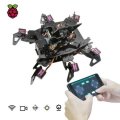 Adeept RaspClaws Hexapod Spider Robot Kit for Raspberry Pi 4 Model 4B/3B STEAM Crawling Robot Open