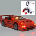 DIY LED Light Set Kit For Lego 10248 For F40 Car Building Blocks Lighting Parts
