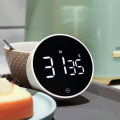 XIAOMI MIIIW Mute Timer Alarm Clock Rotating Timing LED Display Kitchen Digital Timer Magnetic Sucti