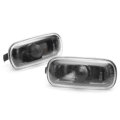 Pair Side Indicator Marker Lights Smoke For AUDI A4 98-05 A6 98-05 8E949127