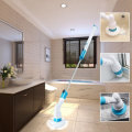 Rechargeable Bathtub Tiles Power Floor Cleaner Brush Cordless Handle Telescopic Cleaning Mops Tools