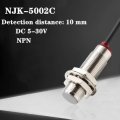 ZJZDDQ Hall Sensor Proximity Switch NJK-5002C DC Three-wire NPN Normally Open Magnetic Induction Sen