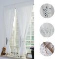 70x150cm Living Room Curtains Hand Crochet Cotton Window Curtains Panel Drape Country