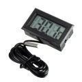 1 Meter Thermometer Electronic Digital Display FY10 Embedded Thermometer Indoor and Outdoor Temperat