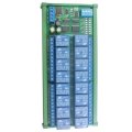 12V 16 Channel DIN Rail RS485 Relay Modbus RTU Protocol Remote Control PLC Expansion Board