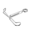 5Pcs Stainless Steel Water Stop Stoping Clips Sealing Clip Clamp For Rubber Silicone Hose