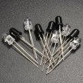 50pcs 5mm 940nm IR Infrared Diode Launch Emitter Receive Receiver LED